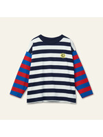 Wynken Wynken Long Sleeve Stripe Navy/Ecru