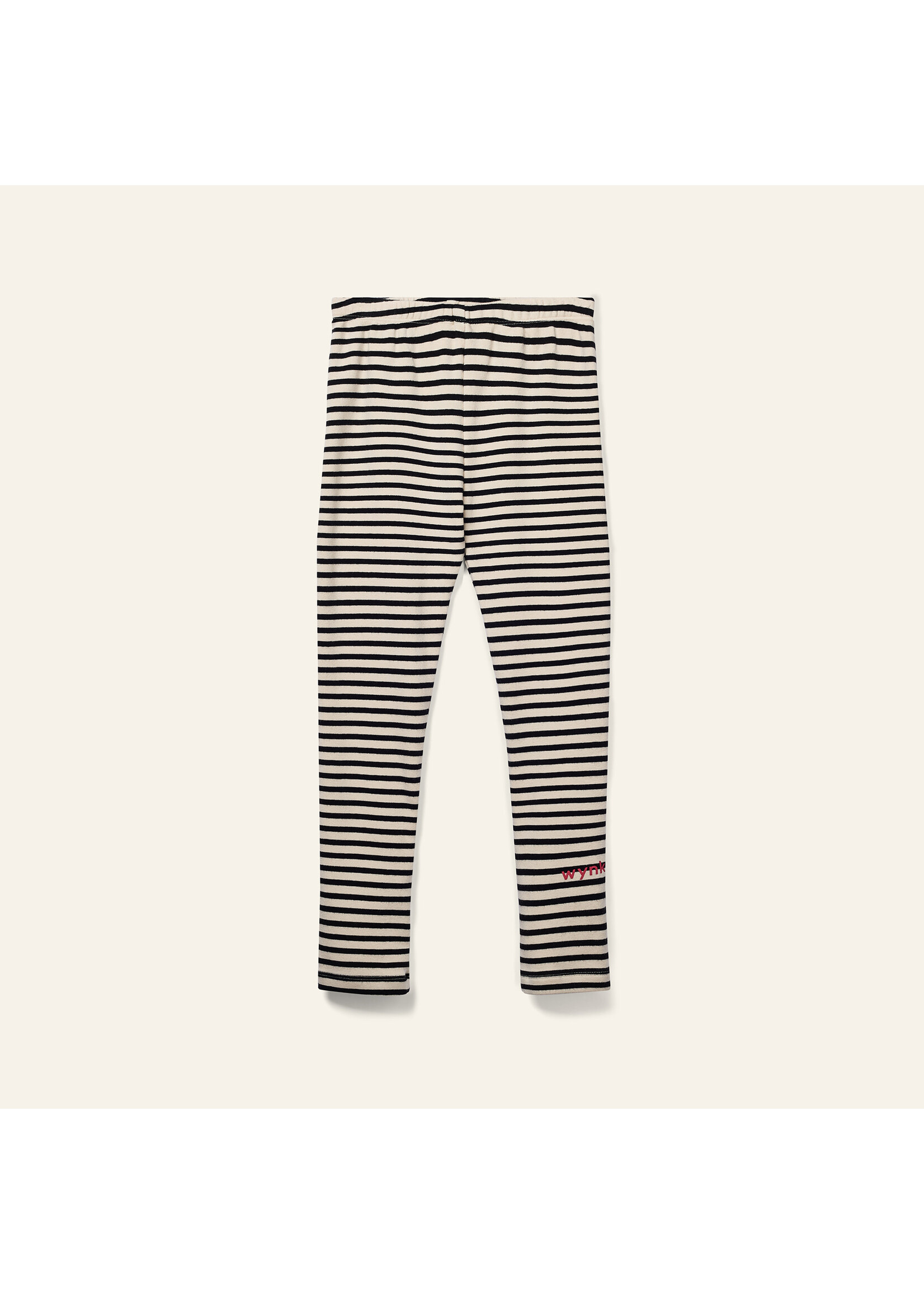 Wynken Wynken Thick Legging Lento Black/Ecru Stripe