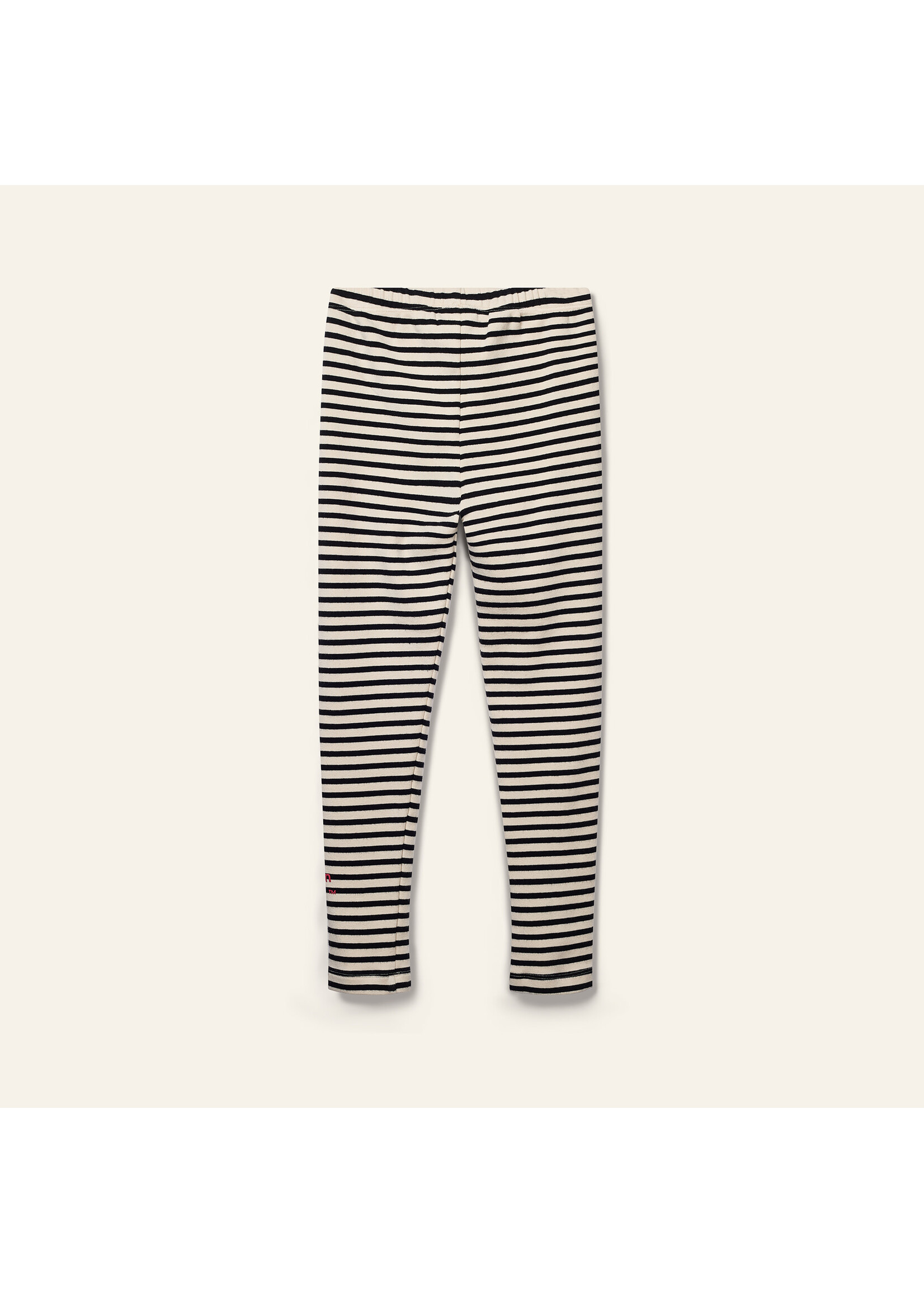 Wynken Wynken Thick Legging Lento Black/Ecru Stripe