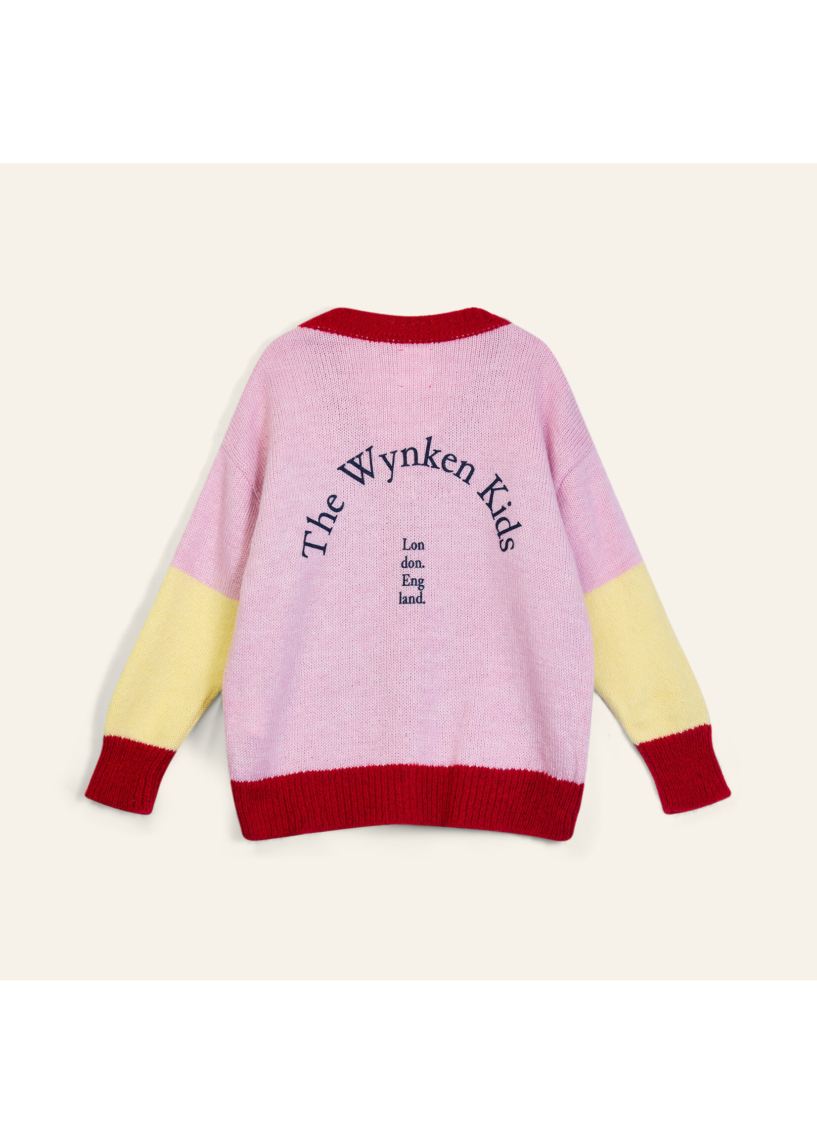 Wynken Wynken Cardigan Lively Blue/Yellow