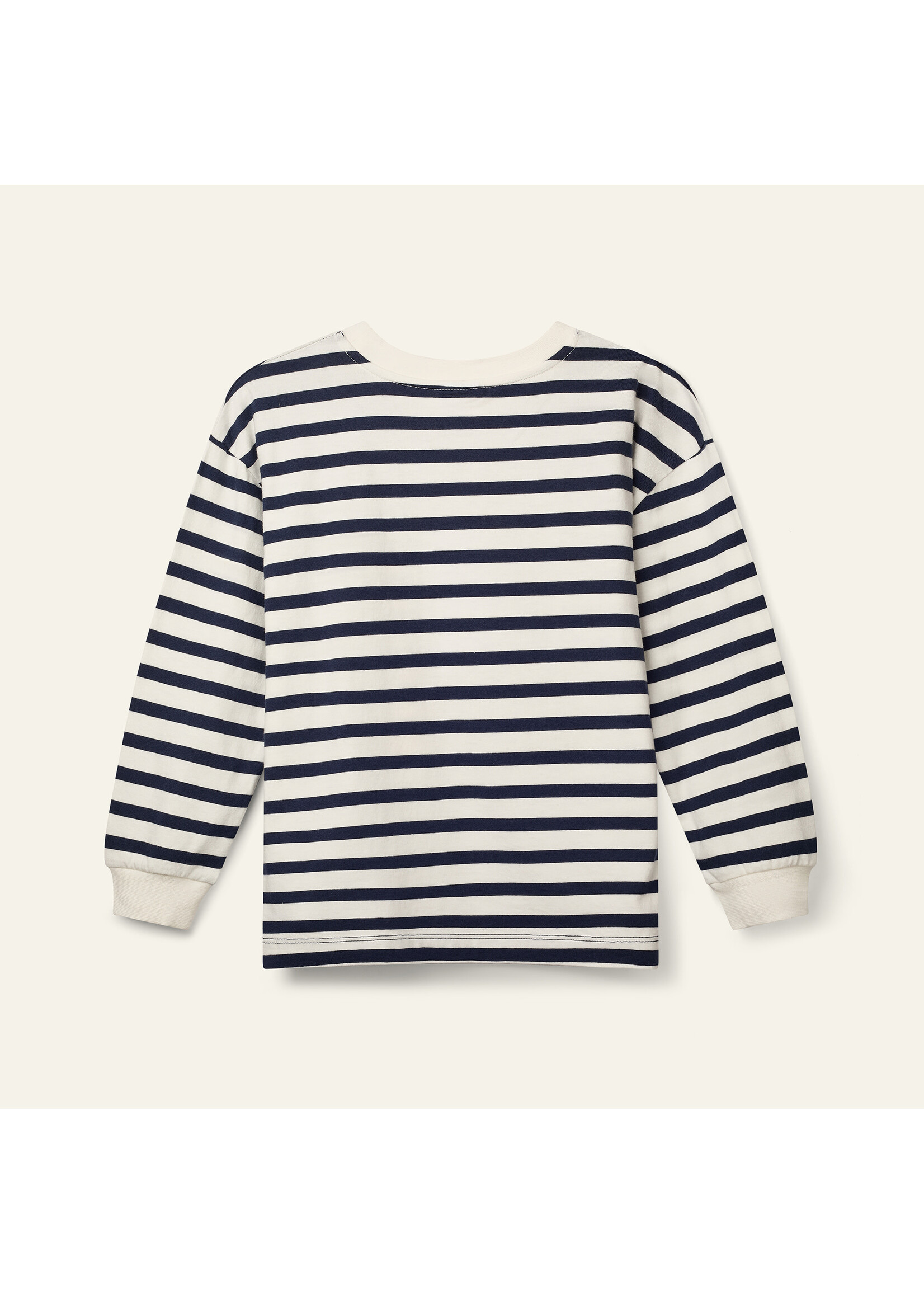 Wynken T-Shirt Stripes Ecru