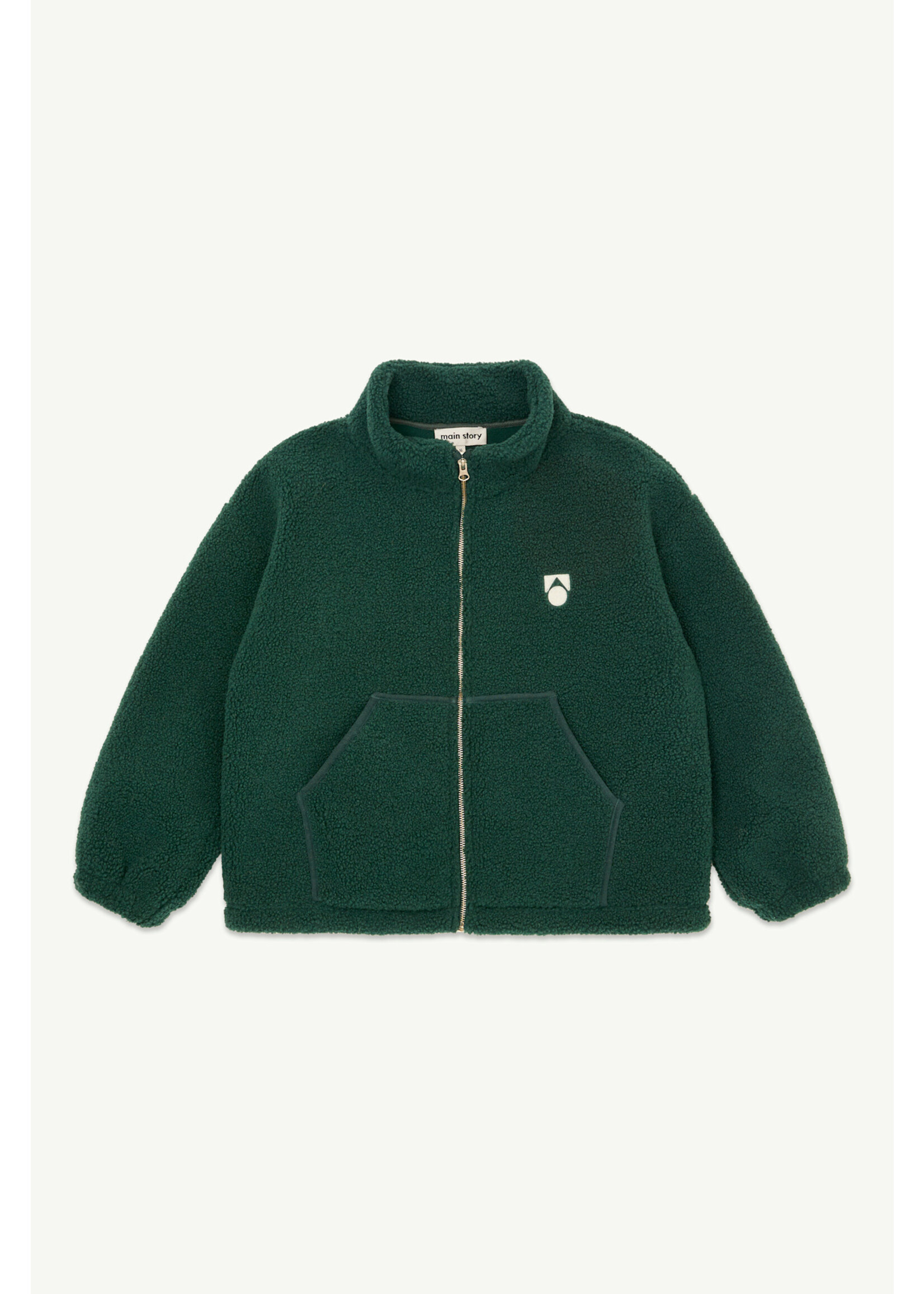 Main Story Main Story Oversized Fleece Jacket Green