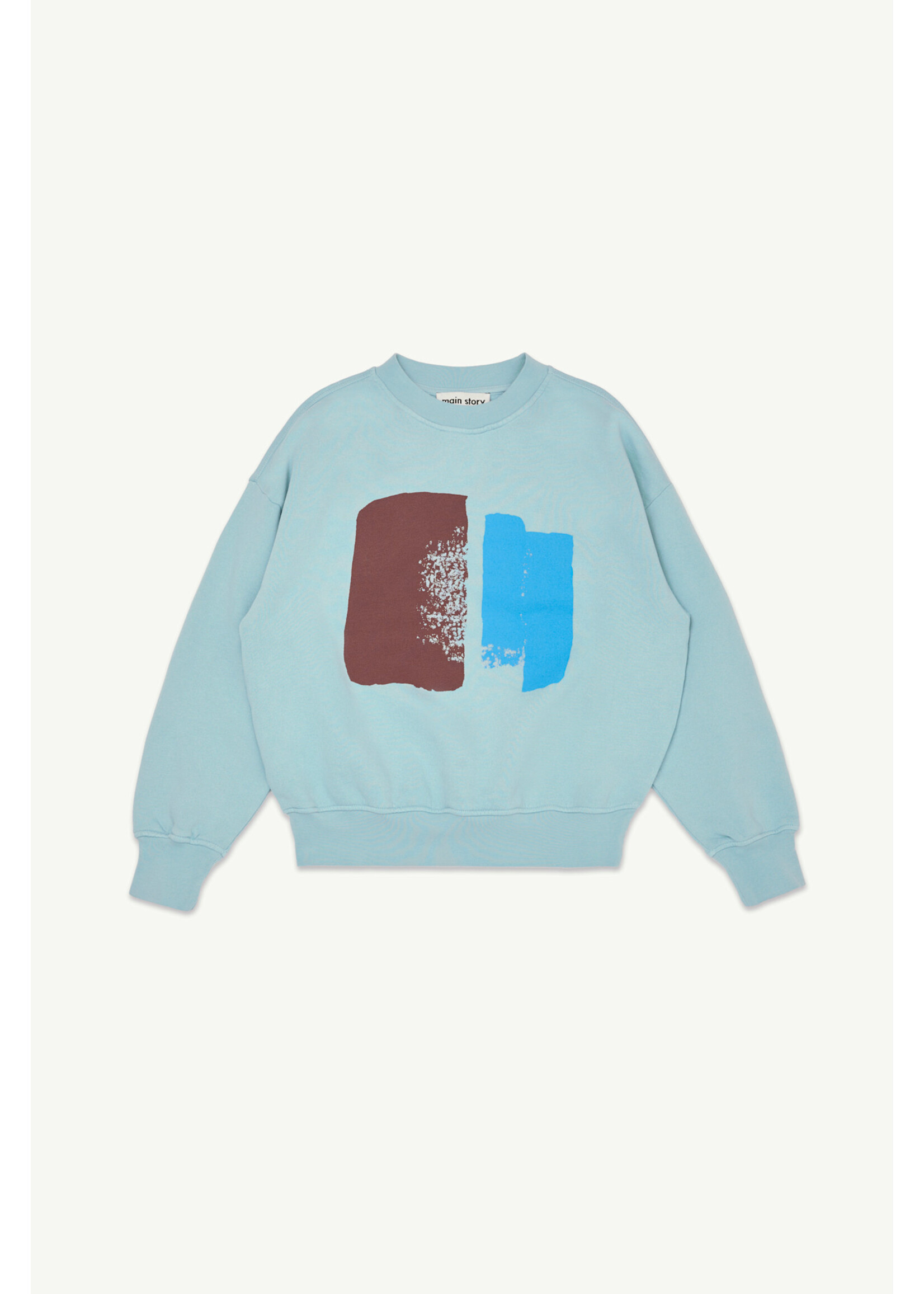Main Story Main Story Bubble Sweater Winter Sky