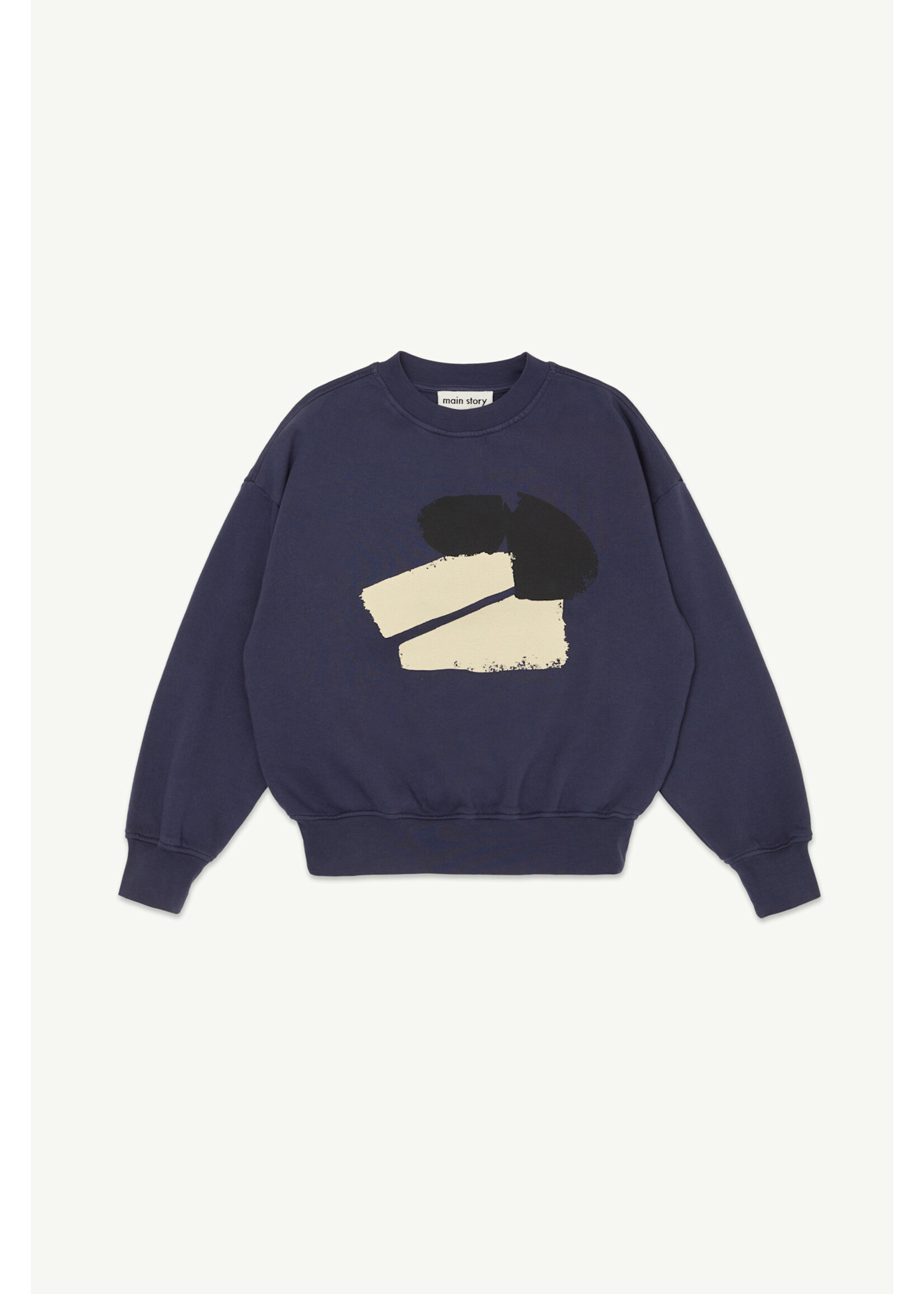 Main Story Main Story Bubble Sweater Graystone Blue