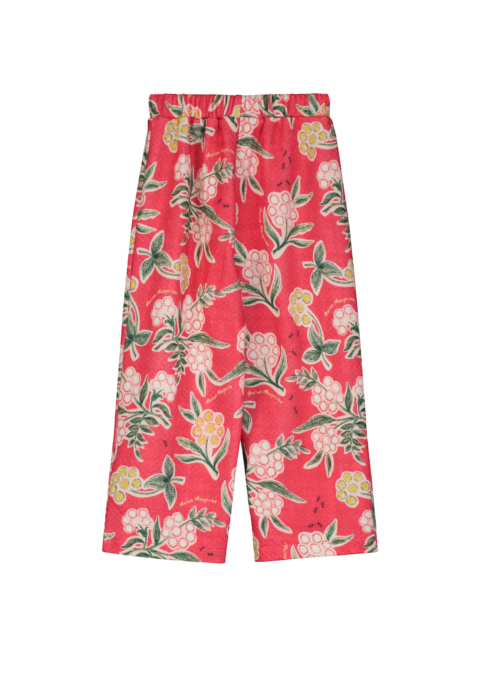 Maison Mangostan Maison Mangostan Pants Mimosa Red
