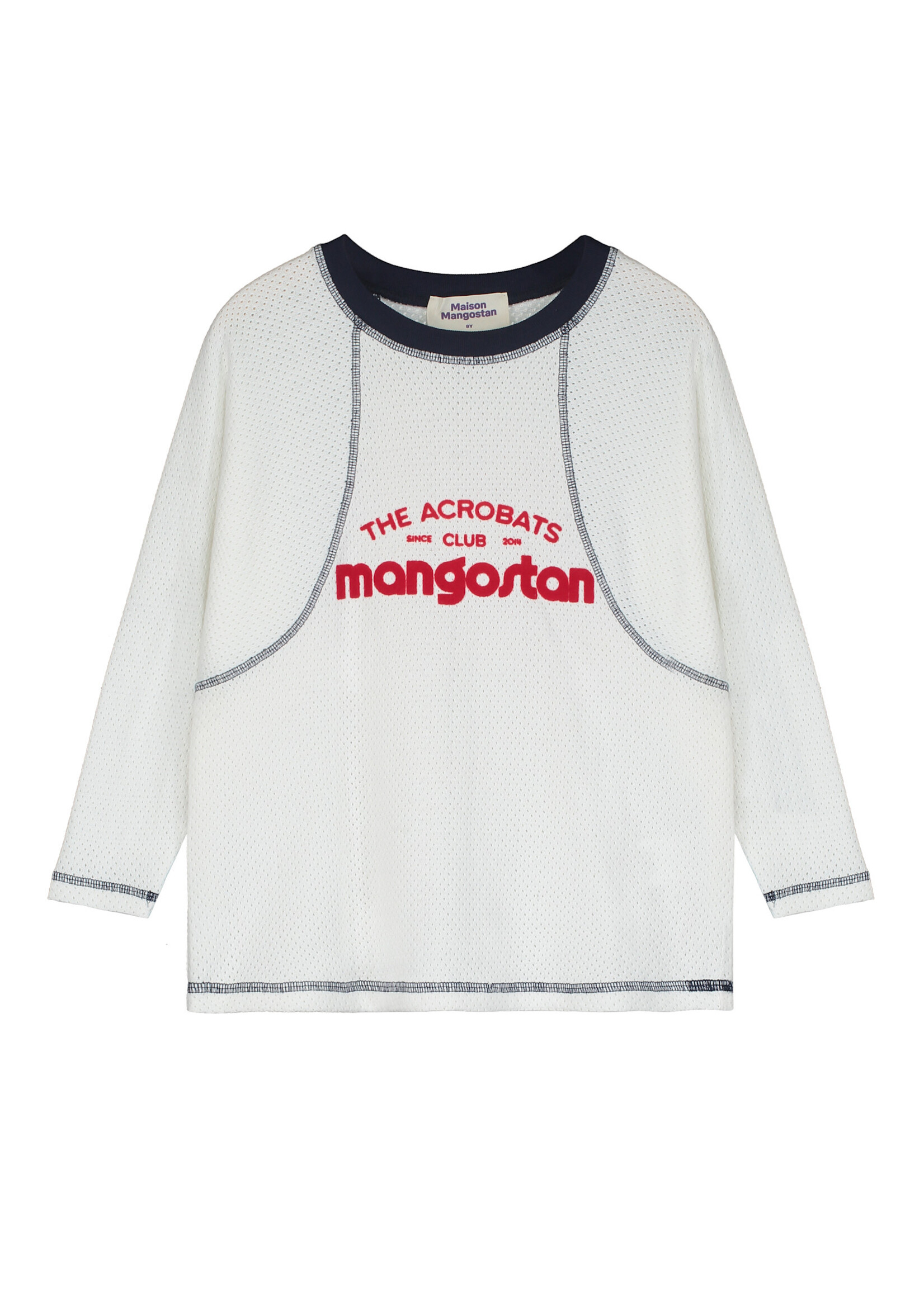 Maison Mangostan Maison Mangostan T-Shirt The Acrobats White