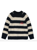 Maison Mangostan Maison Mangostan Pullover Blue/Ivory