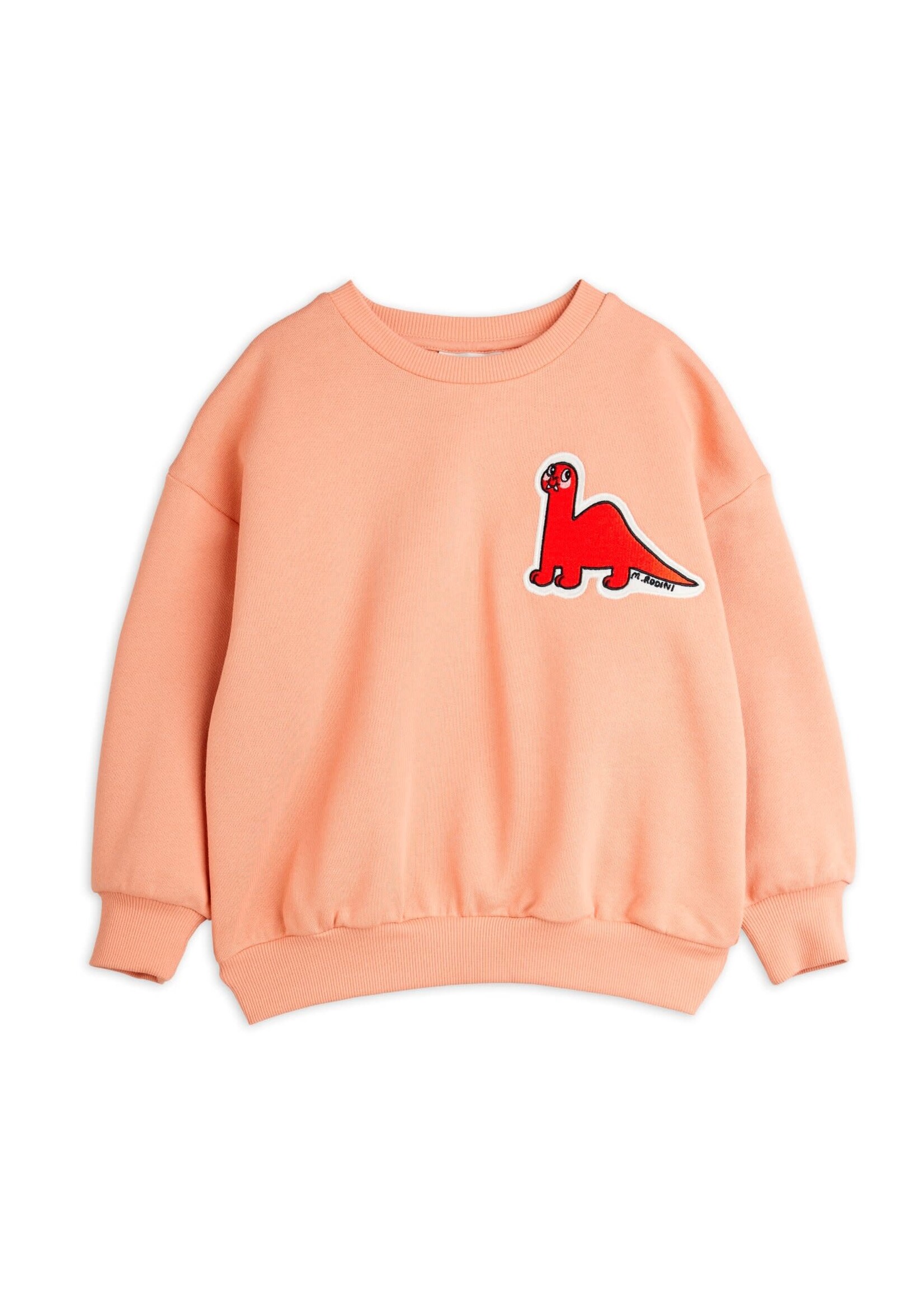 Mini Rodini Mini Rodini Sweater Dino Coral