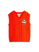 Mini Rodini Mini Rodini Debardeur Panda Red