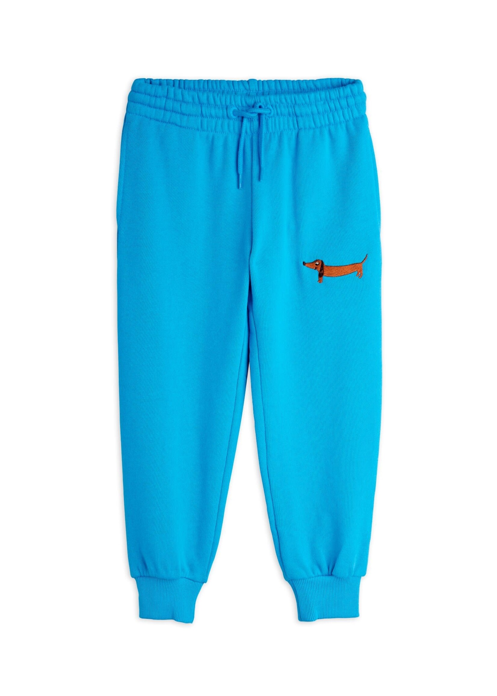 Mini Rodini Mini Rodini Sweatpants Dog Blue