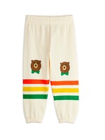 Mini Rodini Mini Rodini Sweatpants Bear Off White