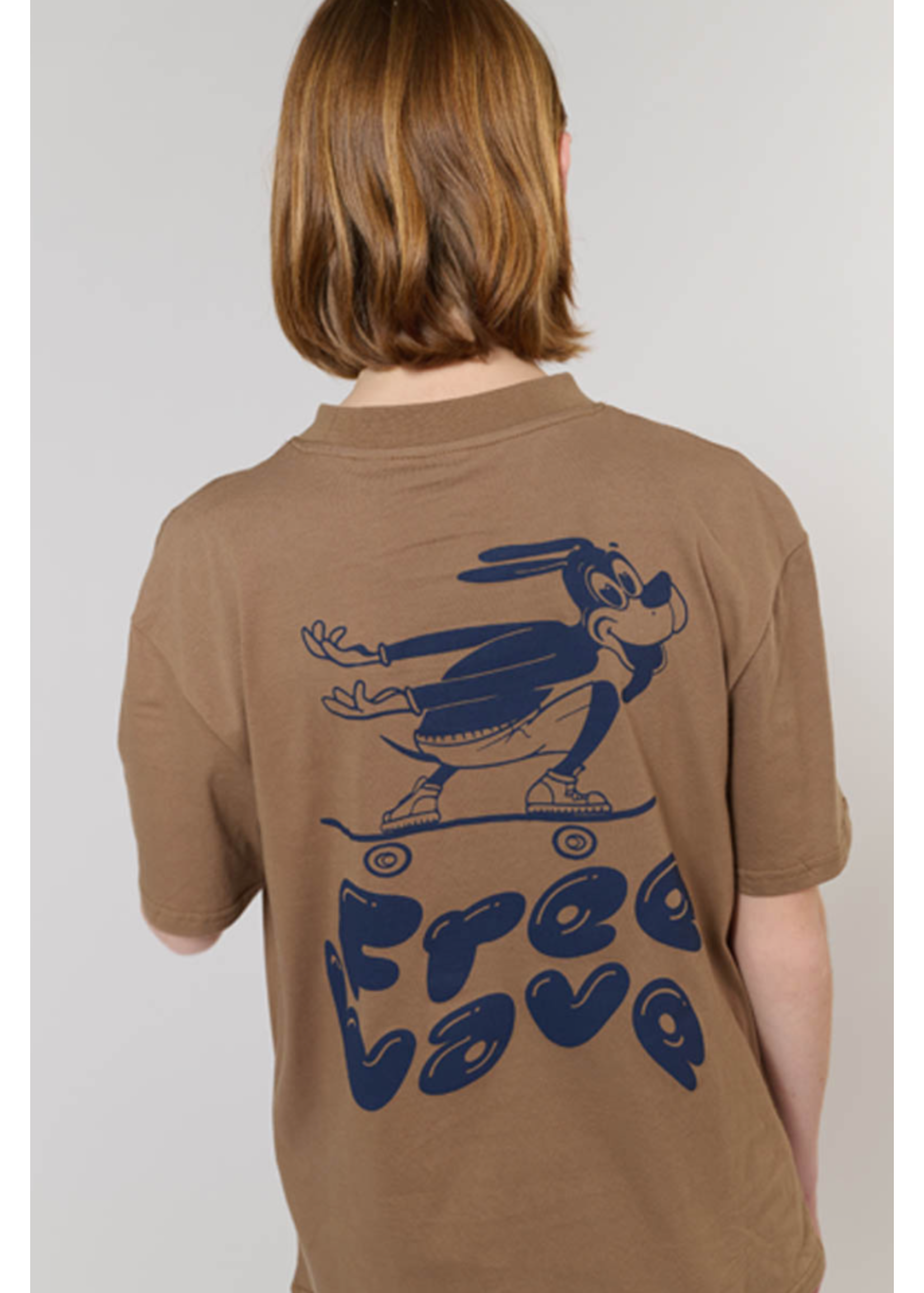 LTDC LTDC T-Shirt Ludbo Brown