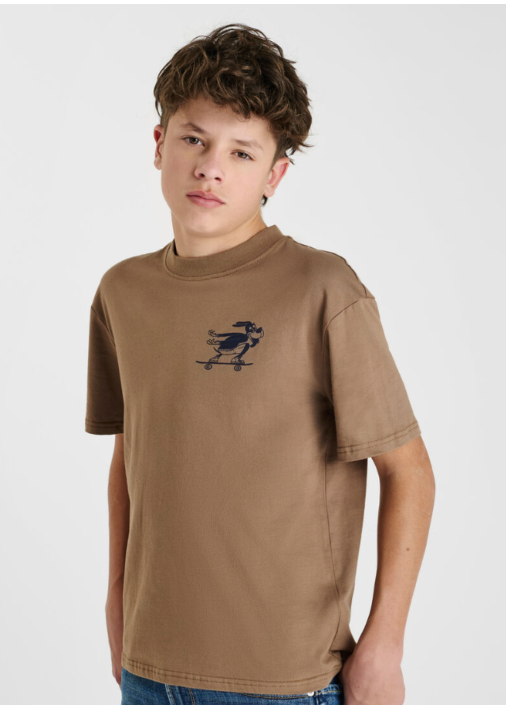 LTDC LTDC T-Shirt Ludbo Brown