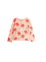 Mini Rodini Mini Rodini T-Shirt Mammoth Pink
