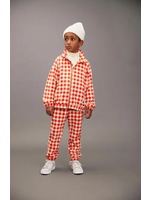 Mini Rodini Mini Rodini Fleece Jacket Gingham Red