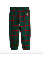 Mini Rodini Mini Rodini Fleece Pants Plaid Green