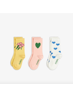 Mini Rodini Mini Rodini Socks Alpine Flowers 3-pack
