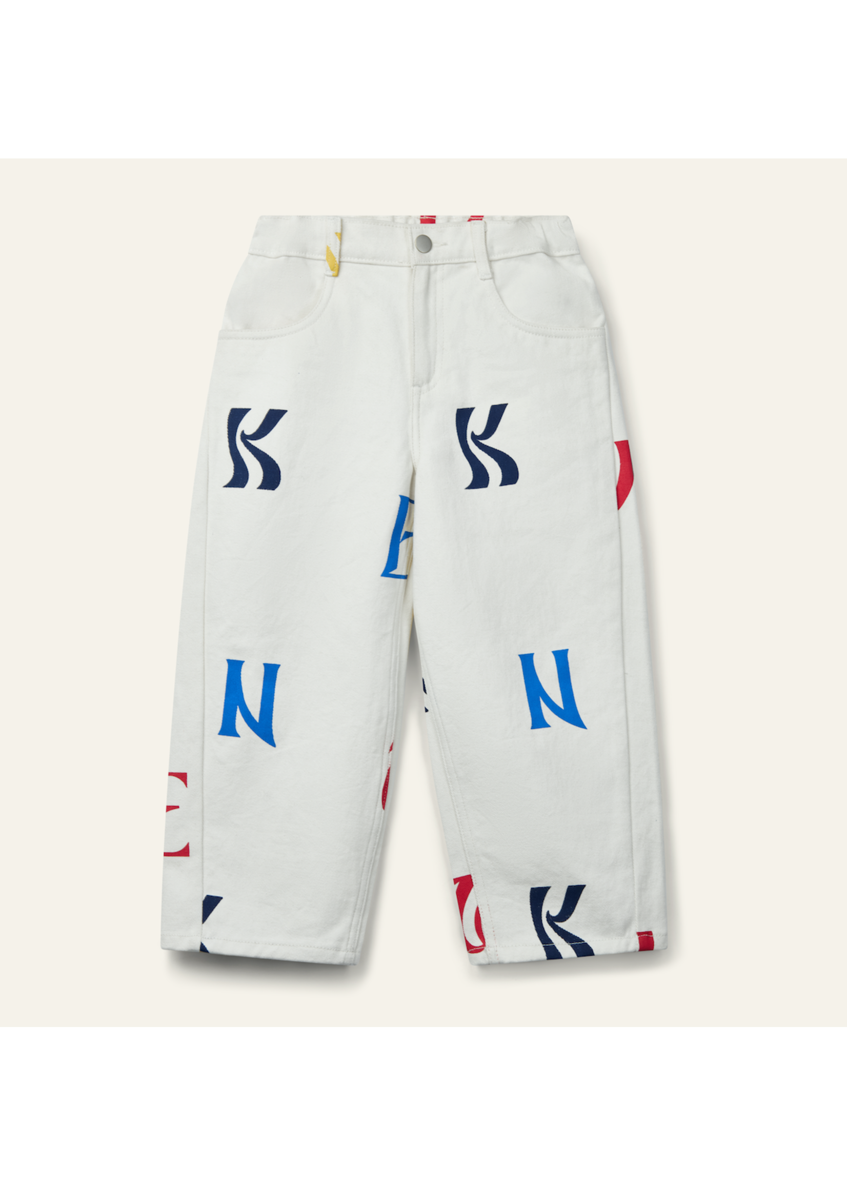 Wynken Wynken Jeans Bravo White