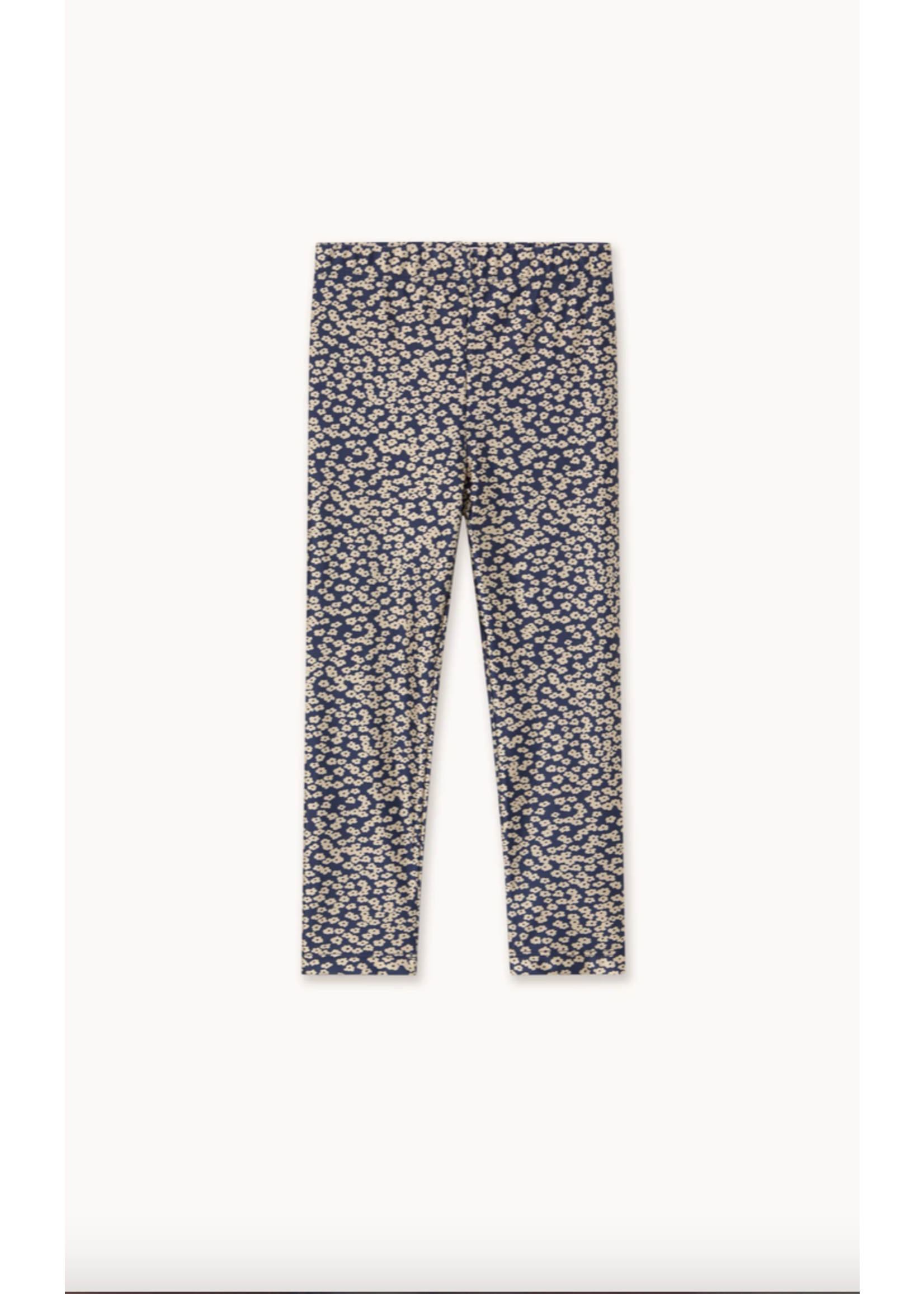 TinyCottons TinyCottons Leggin Small Flowers Shiny Navy