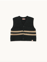 TinyCottons TinyCottons Vest Wool Dark  Green