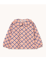 TinyCottons TinyCottons Shirt Flower Grid Cream