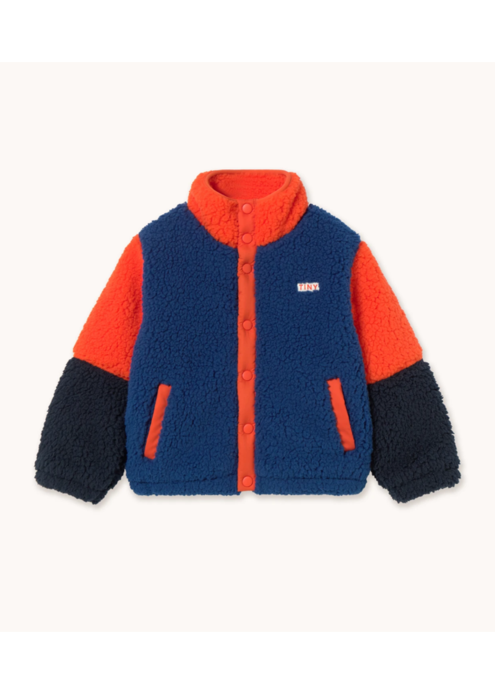 TinyCottons TinyCottons Polar Sherpa Jacket Summer Red