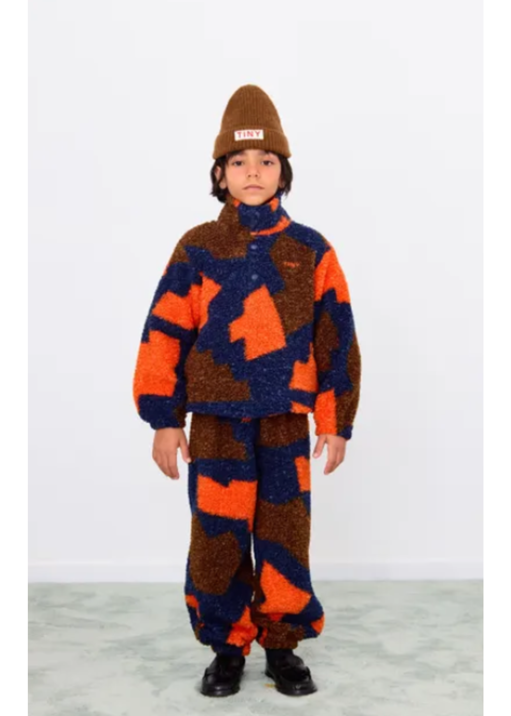 TinyCottons TinyCottons Abstract Sherpa Pants Summer Red