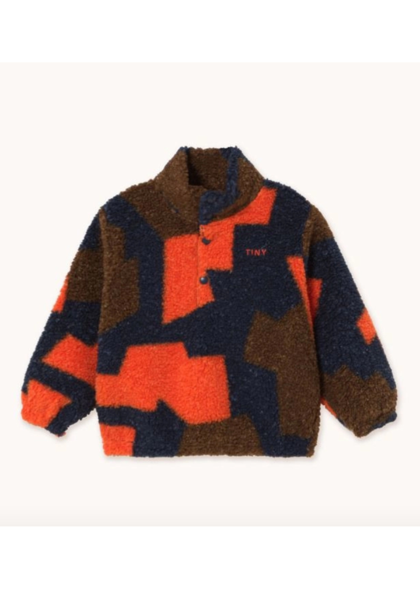 TinyCottons TinyCottons Abstract Sherpa Jacket