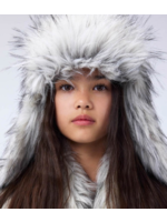 MOLO Molo Hat Kira Grey Faux Fur
