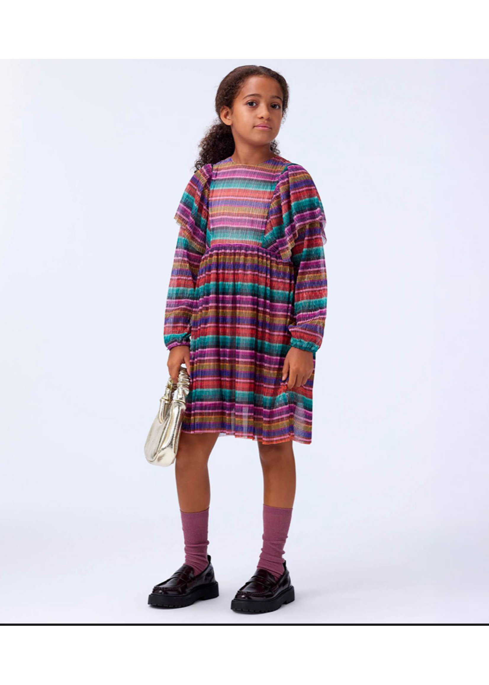 MOLO MOLO Dress Carina Sparkling Stripes