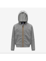 K-Way K-Way Hoodie Pros Grey Melange