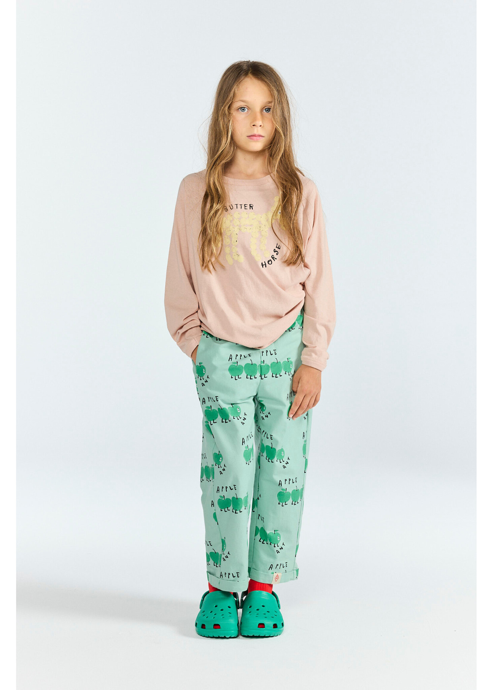 The Animals Observatory TAO Pants Camel Apples Green