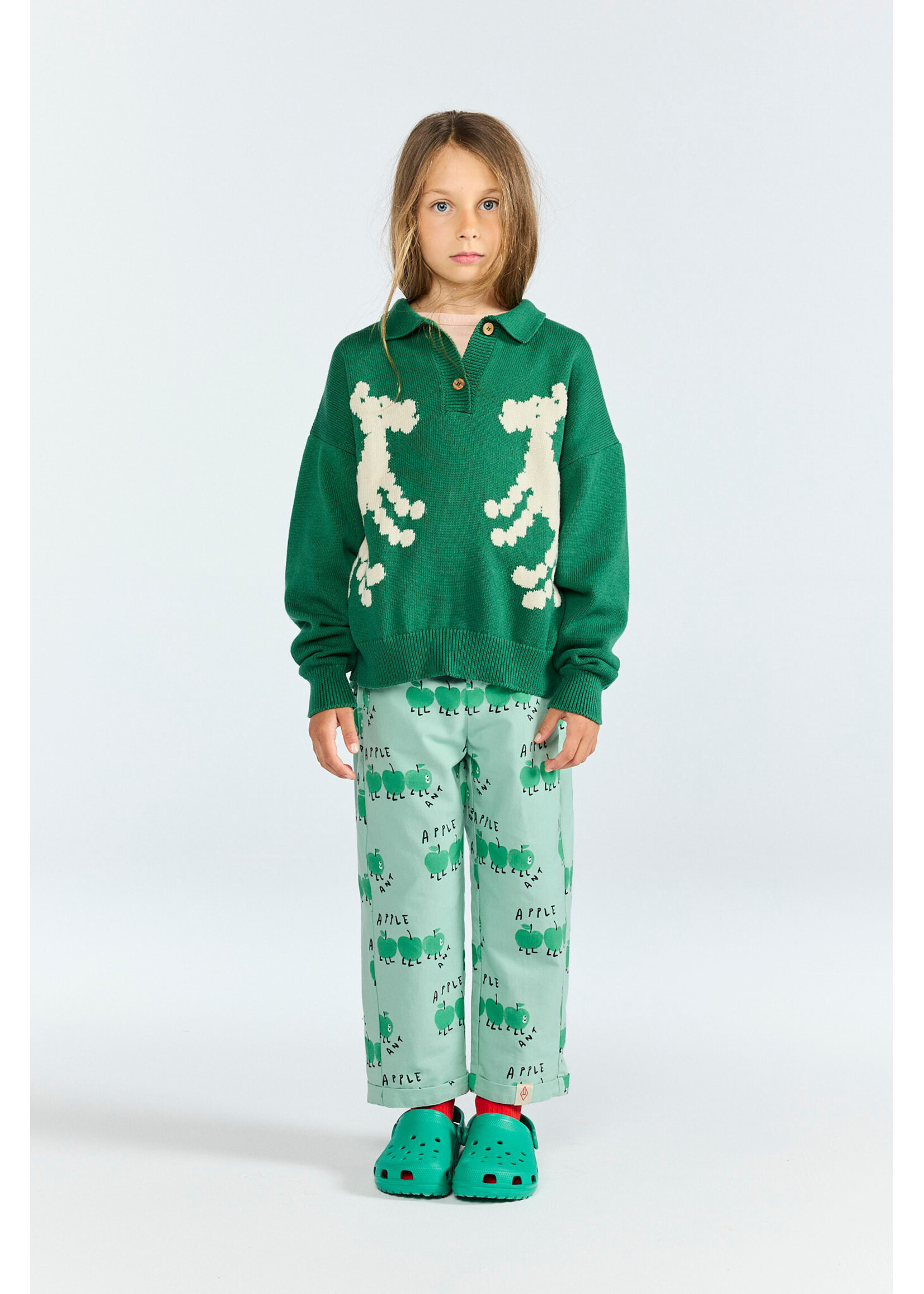 The Animals Observatory TAO Oversized Pullover Raven Green