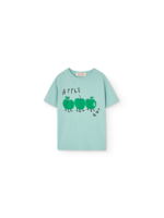 The Animals Observatory TAO Rooster T-Shirt Apples Green