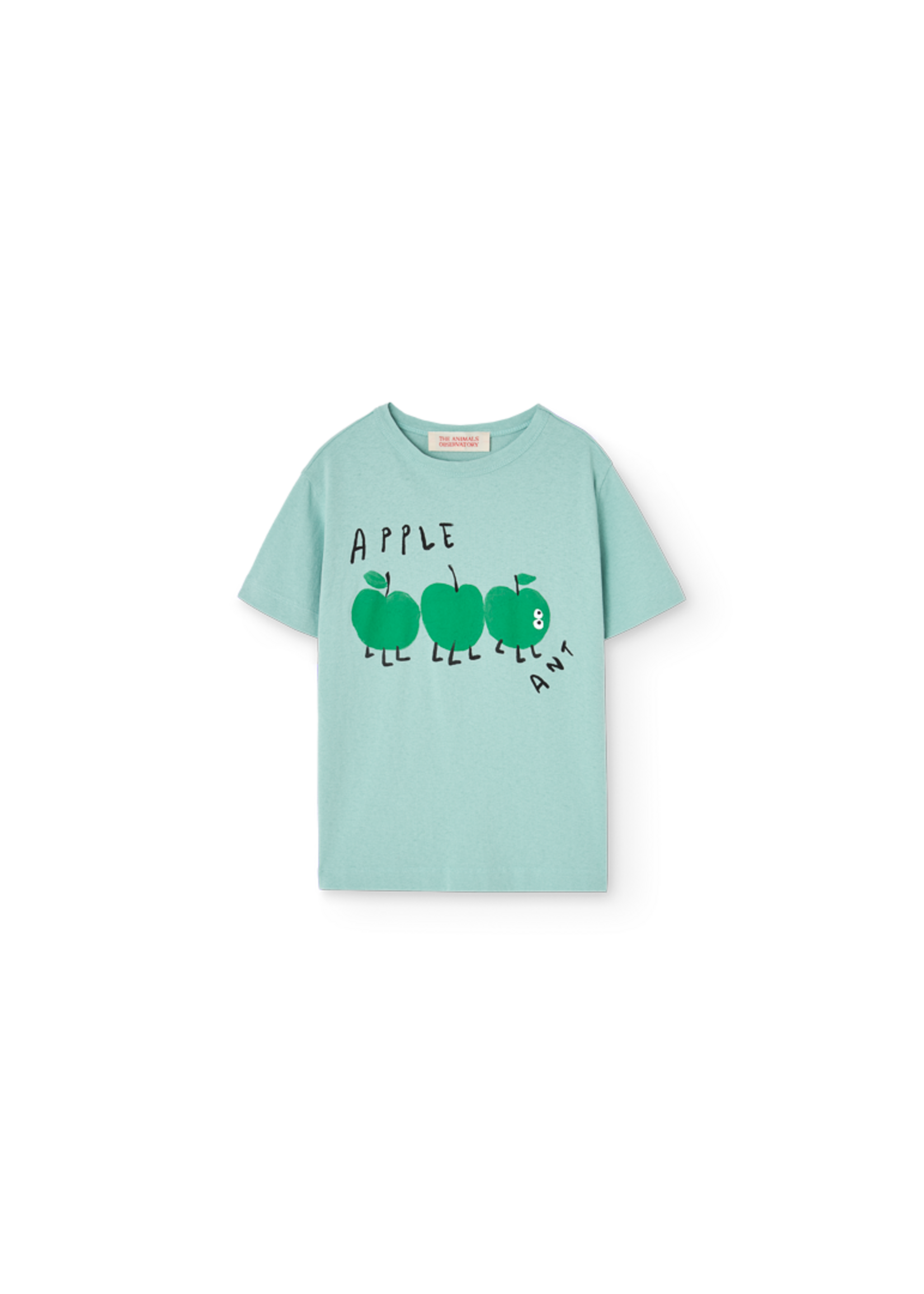 The Animals Observatory TAO Rooster T-Shirt Apples Green