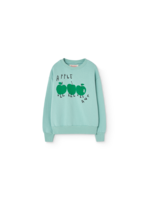 The Animals Observatory TAO Sweater Bear Apples Green