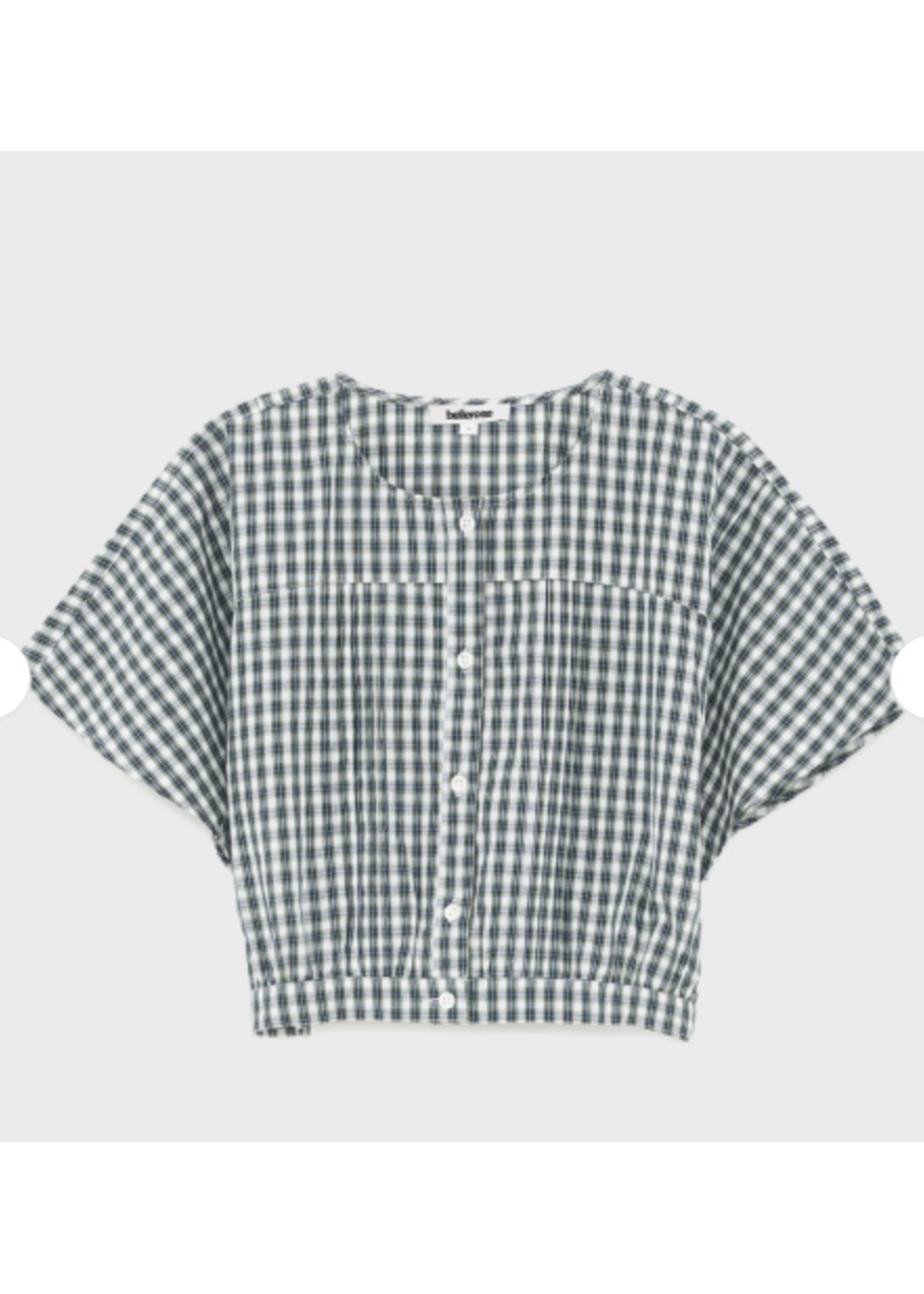 Bellerose Bellerose Blouse Howdy Check Green