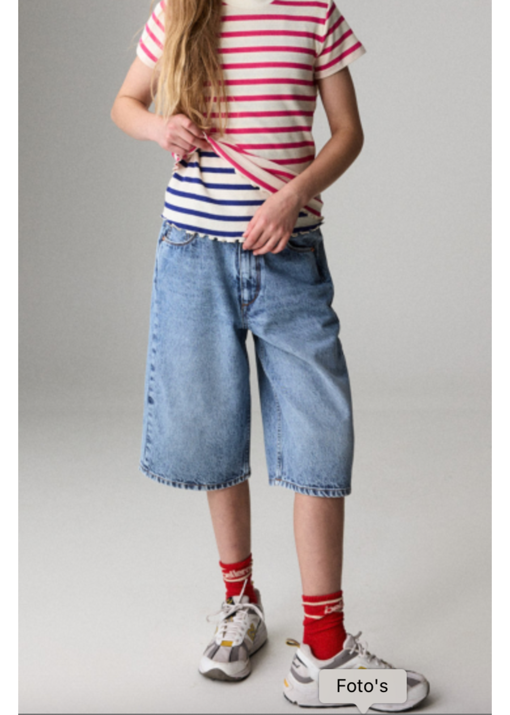 Bellerose Bellerose Skate Shorts Phebe Blue Stone