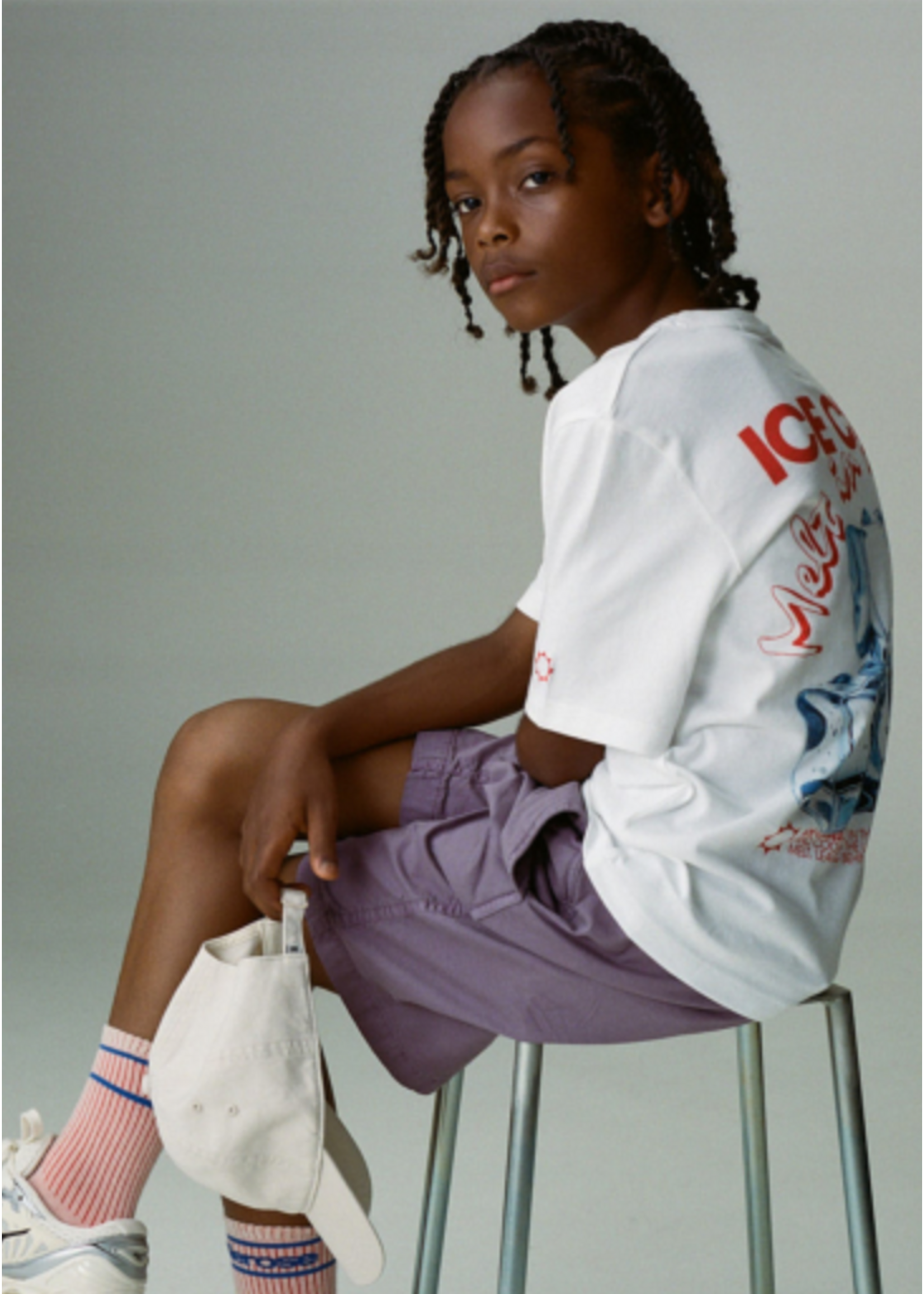 Bellerose Bellerose T-Shirt Kenny White Ice Cubes