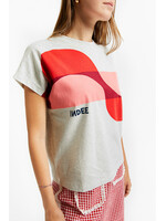 INDEE INDEE T-Shirt Vision Grey Melange