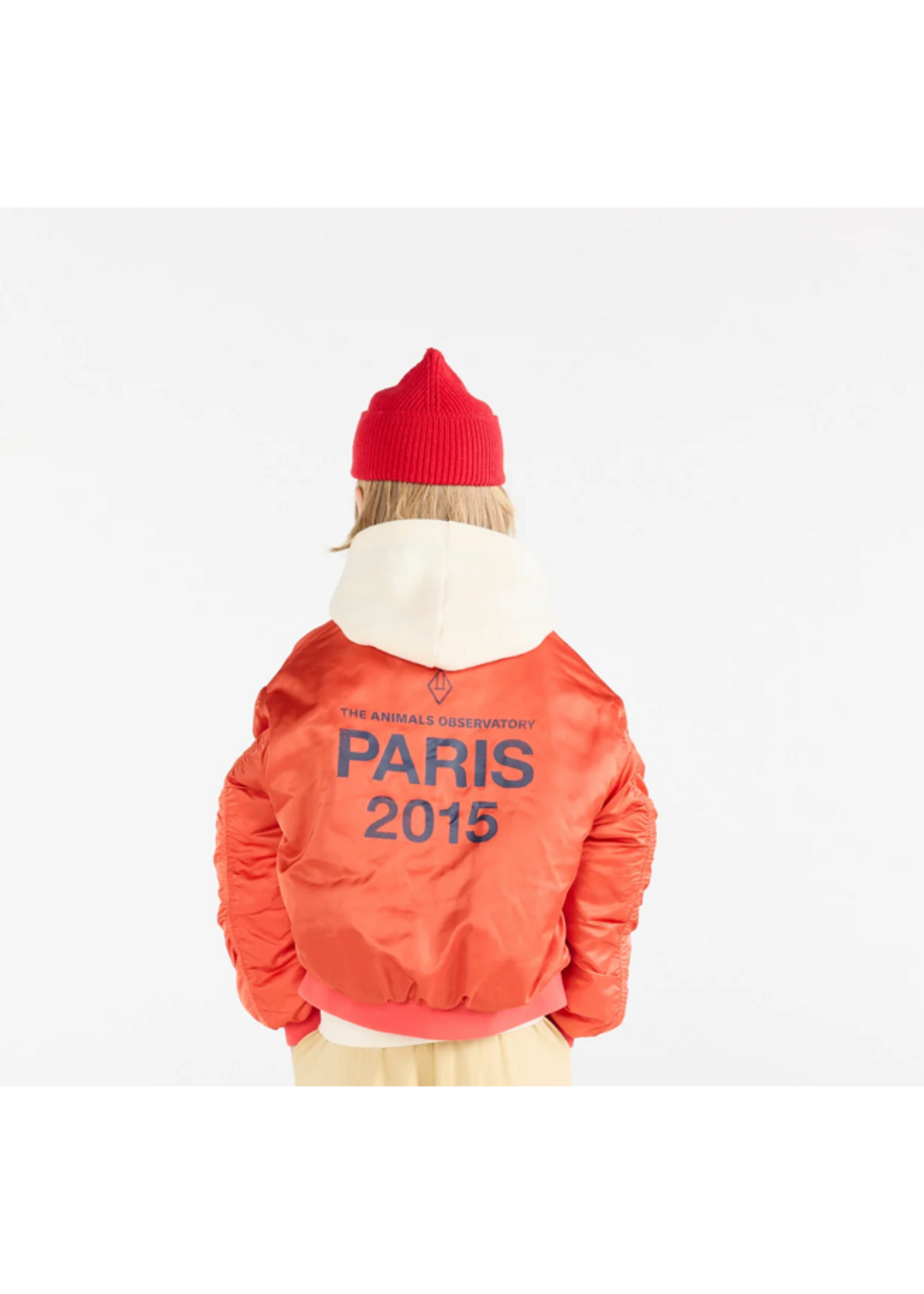 The Animals Observatory The Animals Observatory Jacket Bomber Panda Fig Red