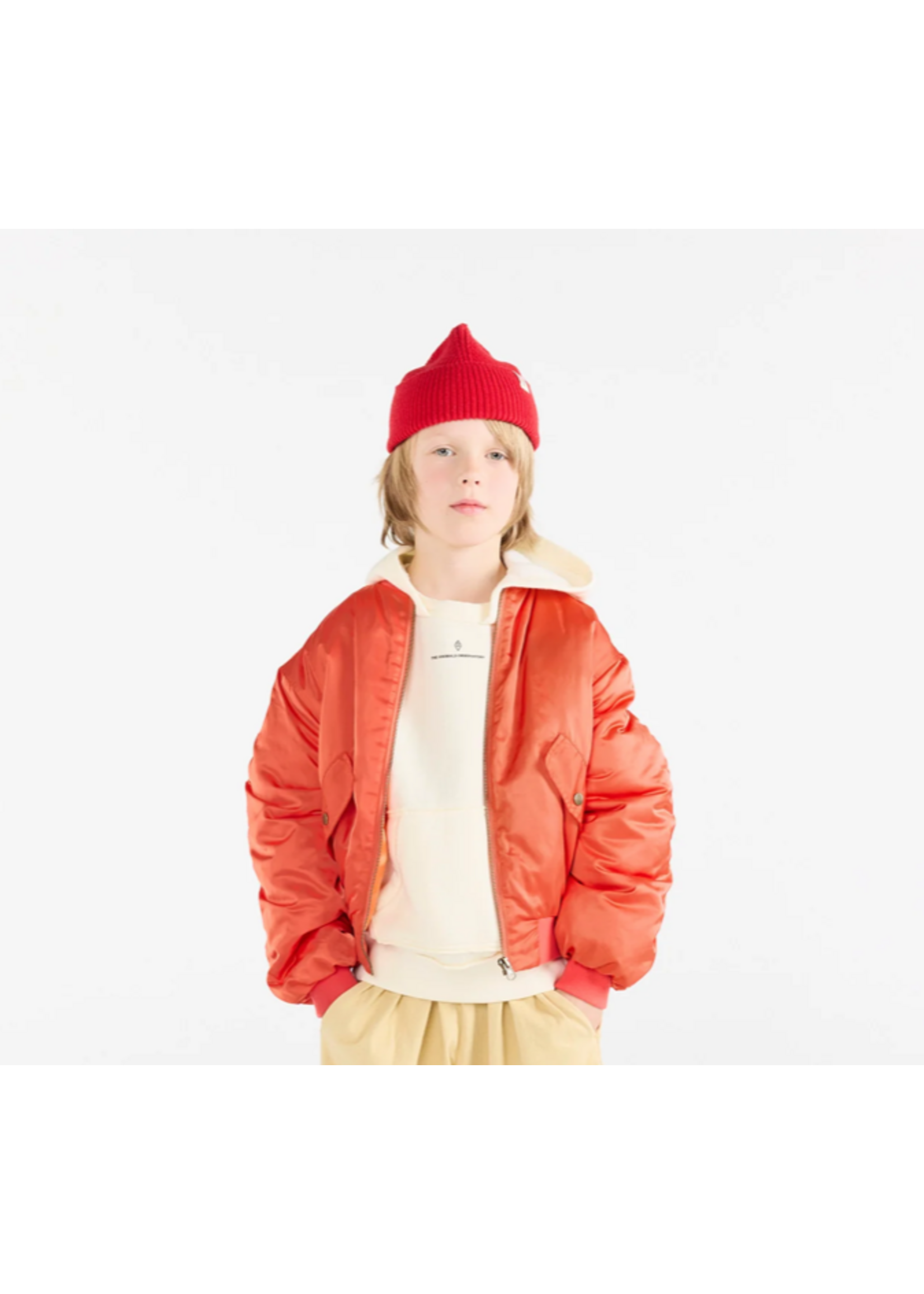 The Animals Observatory The Animals Observatory Jacket Bomber Panda Fig Red