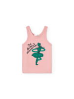 The Animals Observatory TAO Tank Top Frog Soft Pink