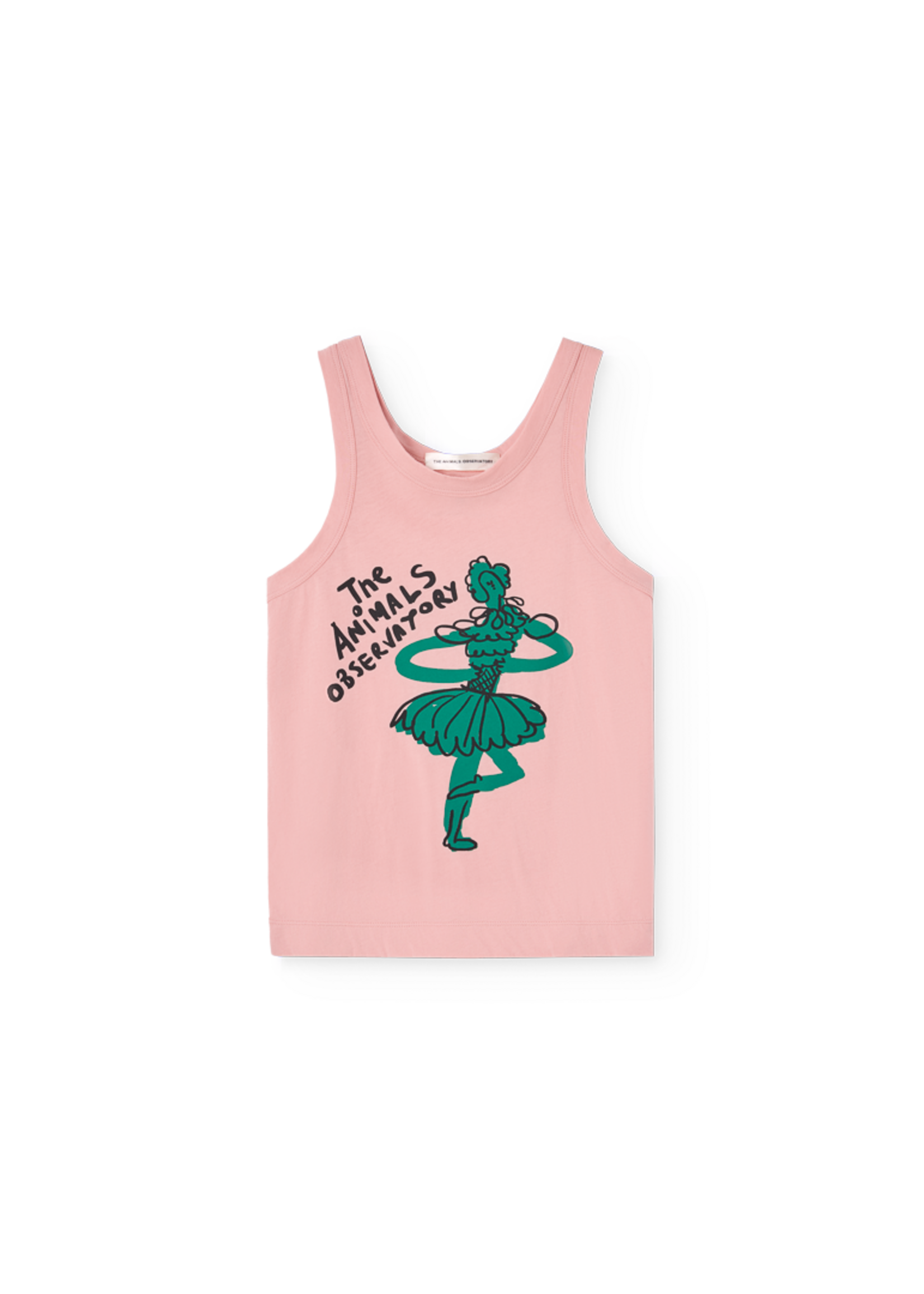 The Animals Observatory TAO Tank Top Frog Soft Pink
