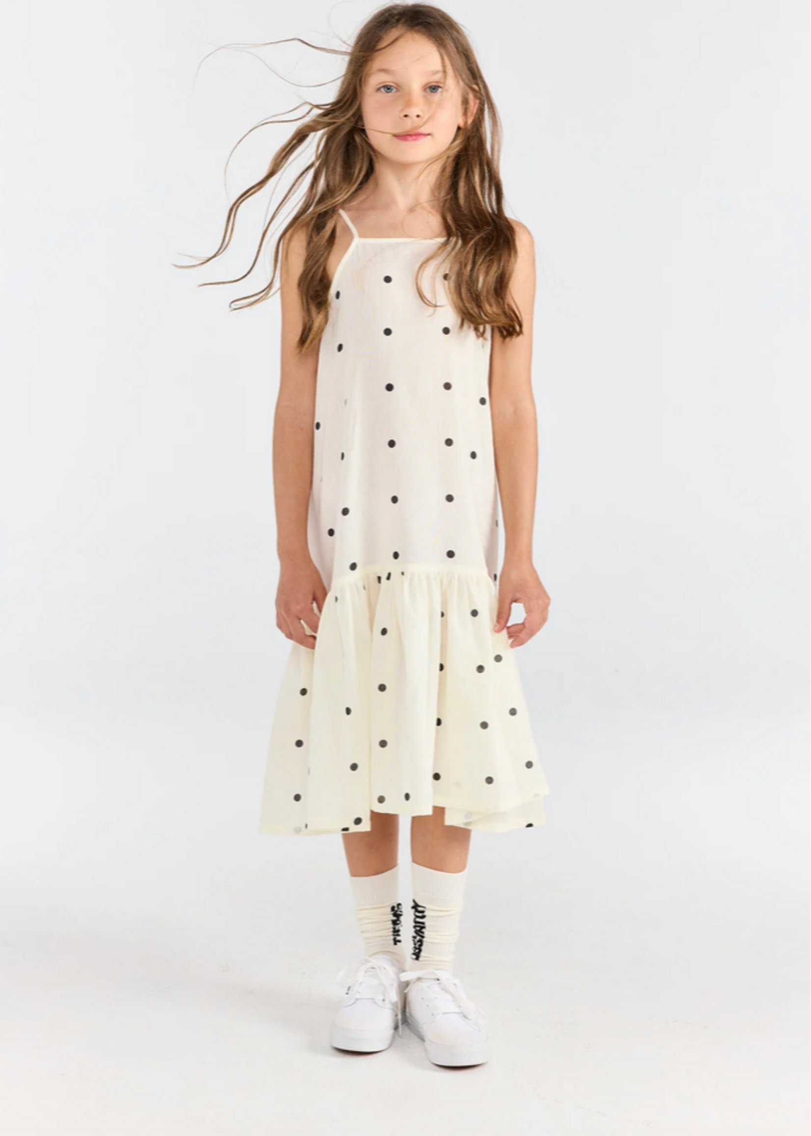 The Animals Observatory TAO Dress Hummingbird Raw White