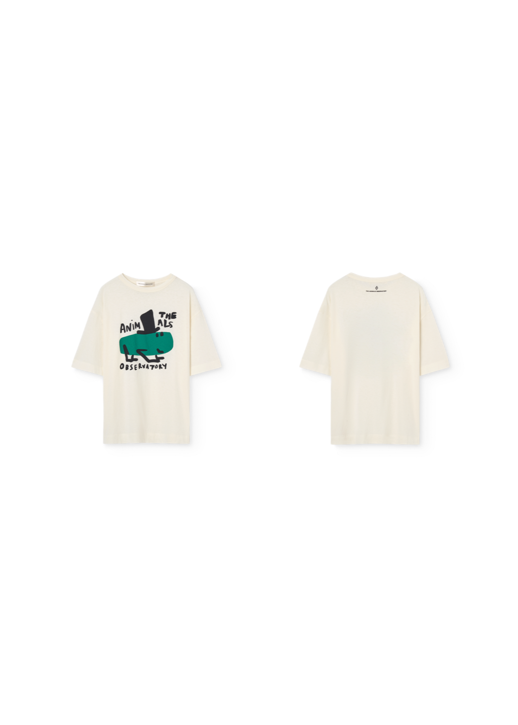 The Animals Observatory TAO Oversized T-Shirt Collie White Telephone