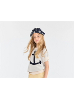 The Animals Observatory TAO Knitted Top Bat White