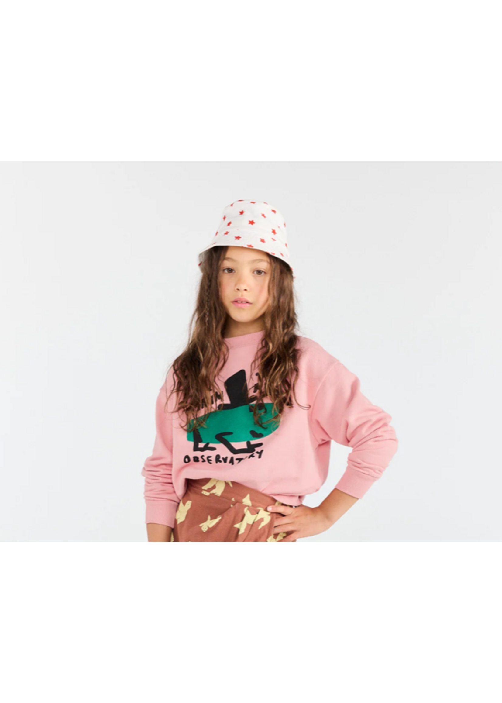 The Animals Observatory TAO Sweater Bear Pink