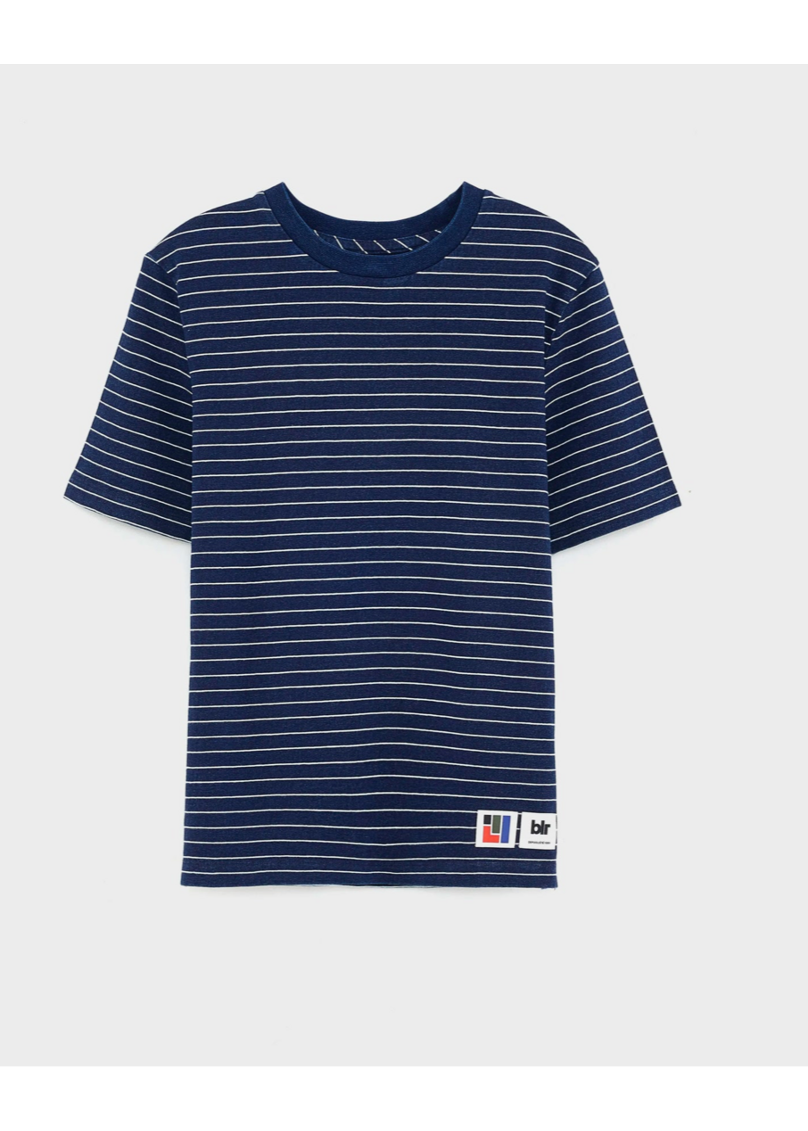 Bellerose Bellerose T-Shirt Vince Stripe Indigo