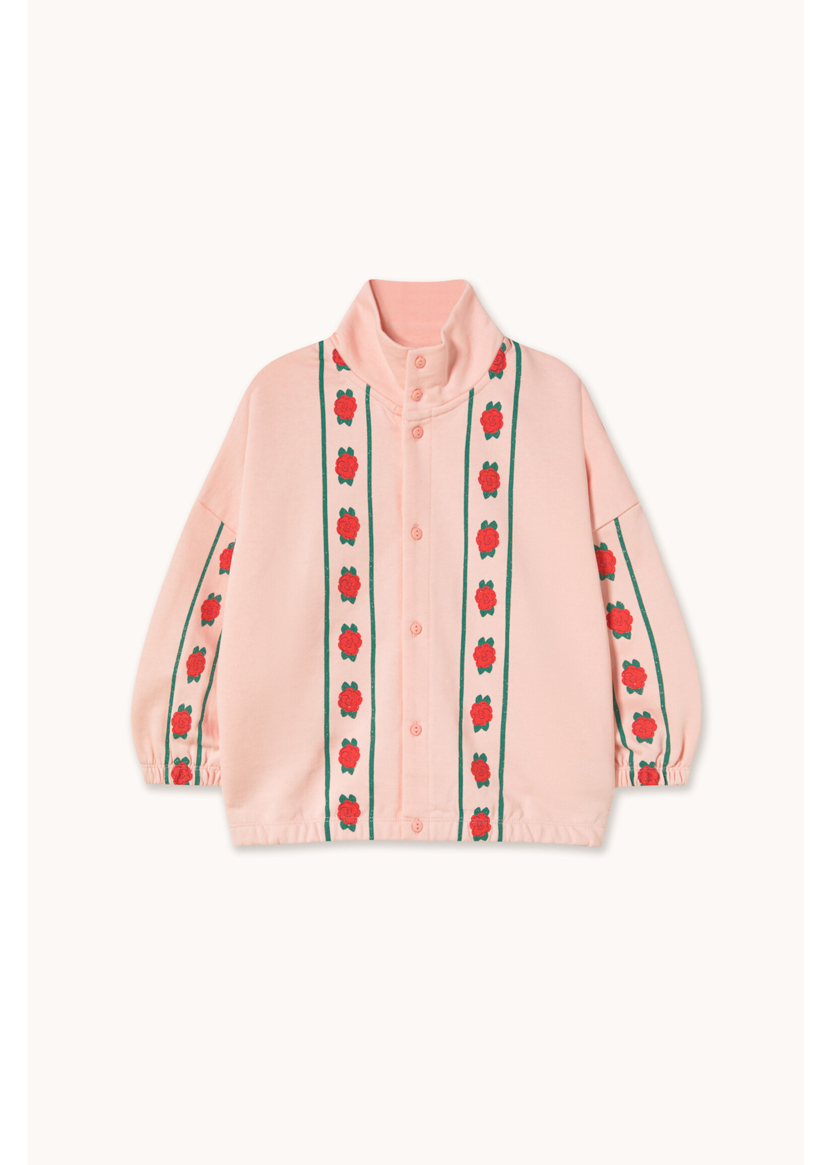 TinyCottons TinyCottons Sweater Roses Pastel Pink